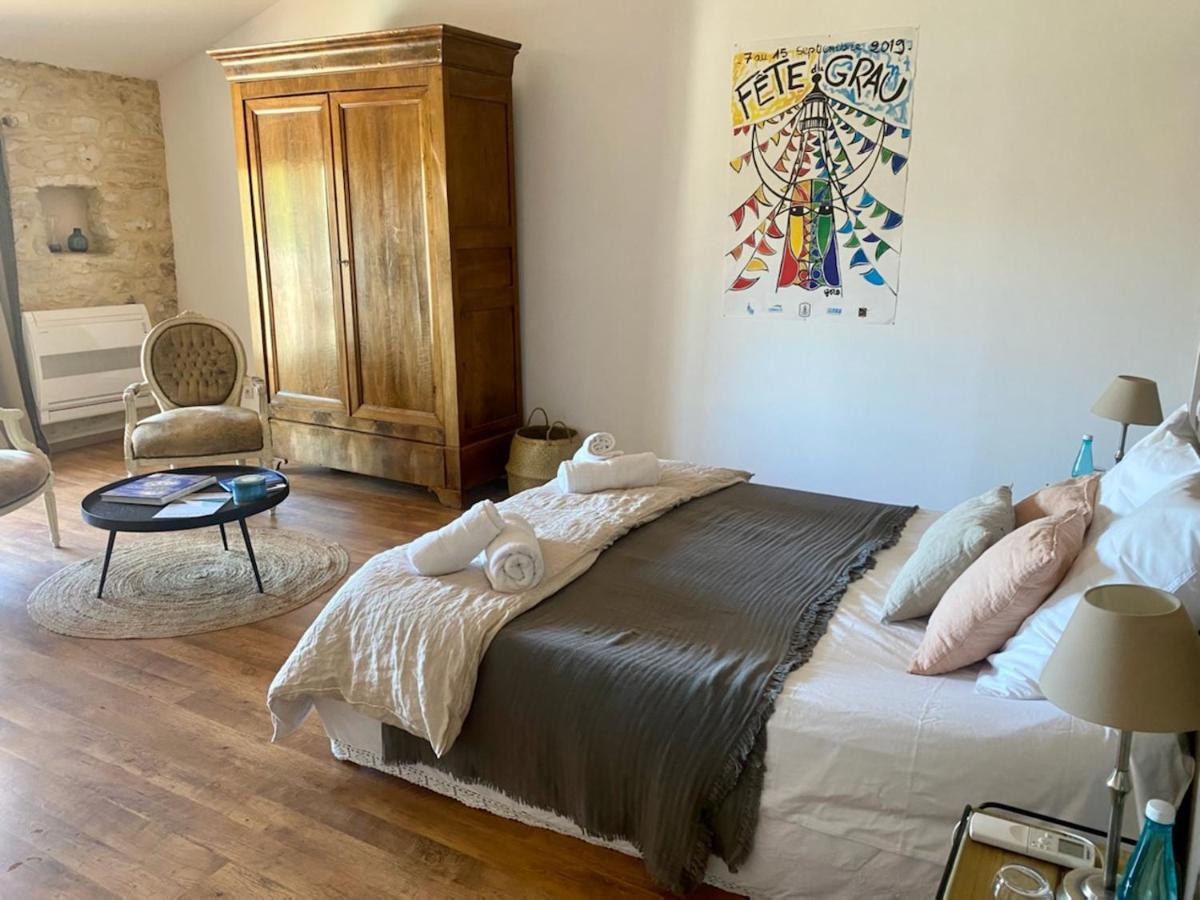 La Maison Des Autres, Piscine Chauffee, Chambres D'Hotes Proches Uzes, Nimes, Pont Du Gard Saint-Genies-de-Malgoires Eksteriør billede